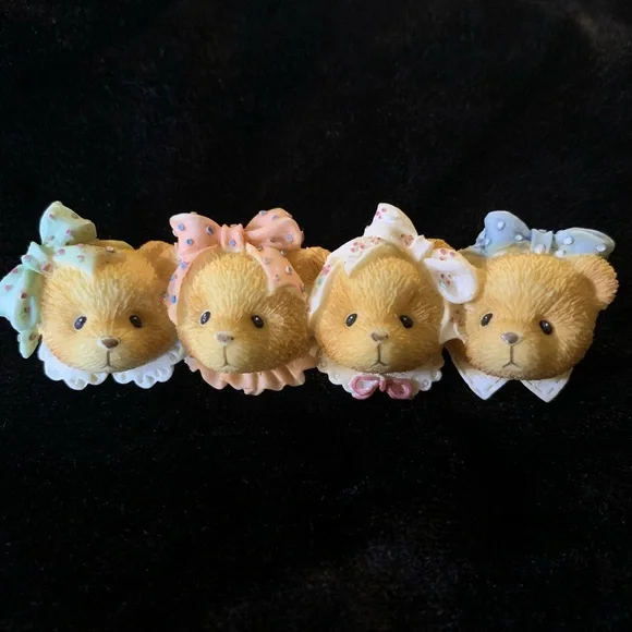 Cherished Teddies Pastel Brooch Set - Picture 3 of 3